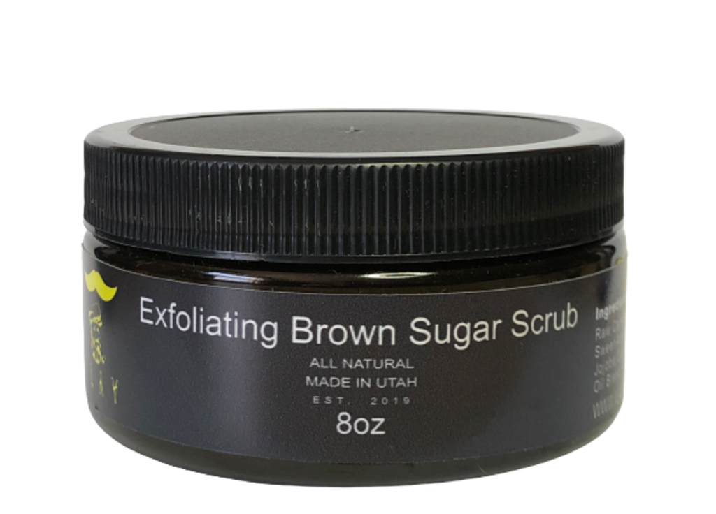 Exfoliating Brown Sugar Body Scrub: 8 Oz